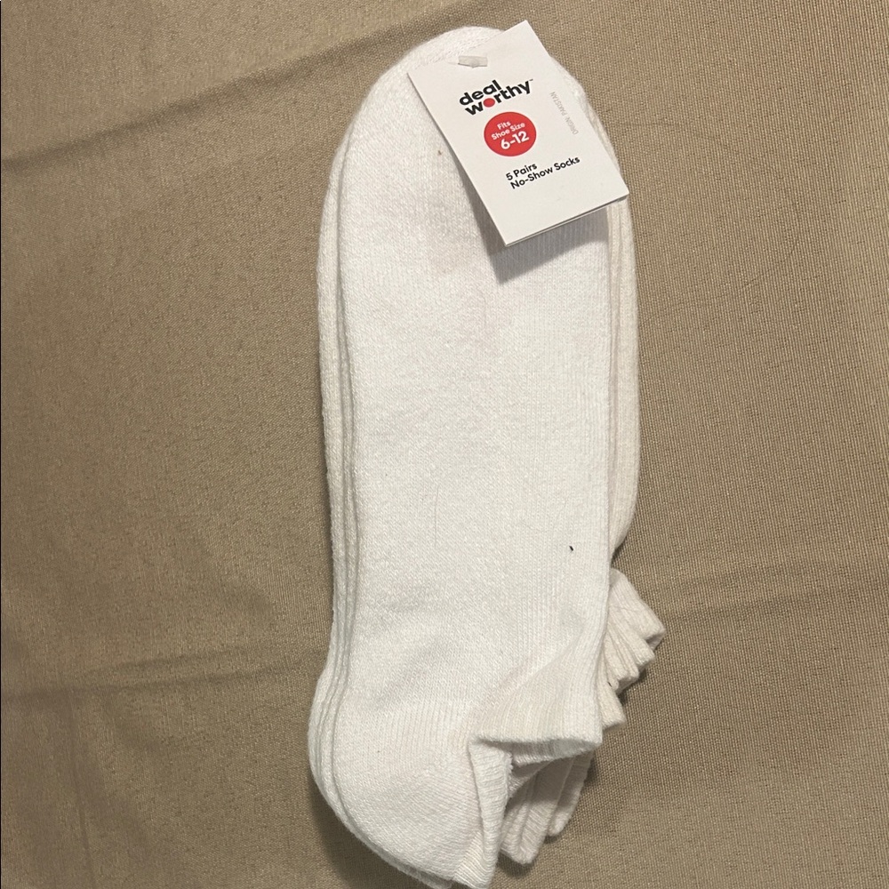 White Casual Men's Socks